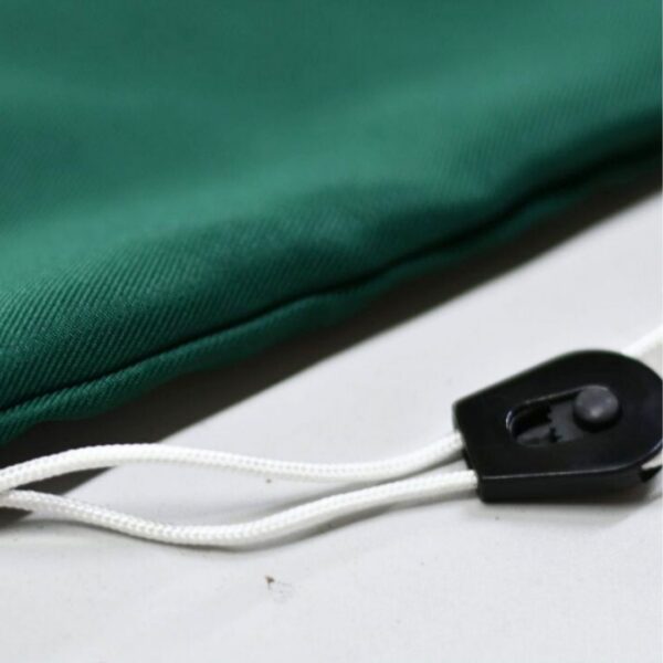 Bakteriostatyczny zielony worek medyczny z nitką węglową 90x75 cm