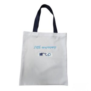 Promotional bag made from upcycled polyester